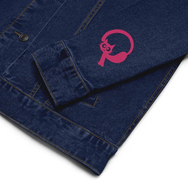 Custom Embroidered Cat Initial Jacket