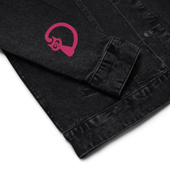 Custom Embroidered Cat Initial Jacket