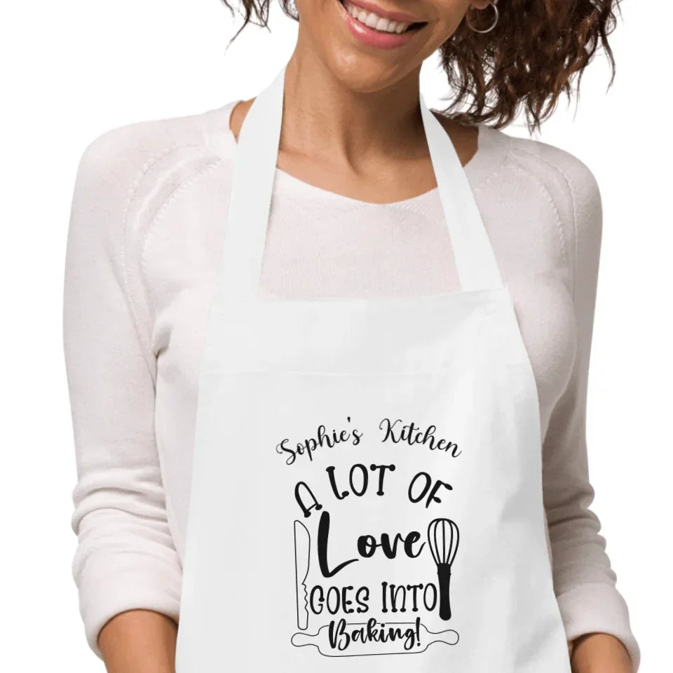 Ropa de cocina con presupuesto personalizado para repostería - ART-KLN471