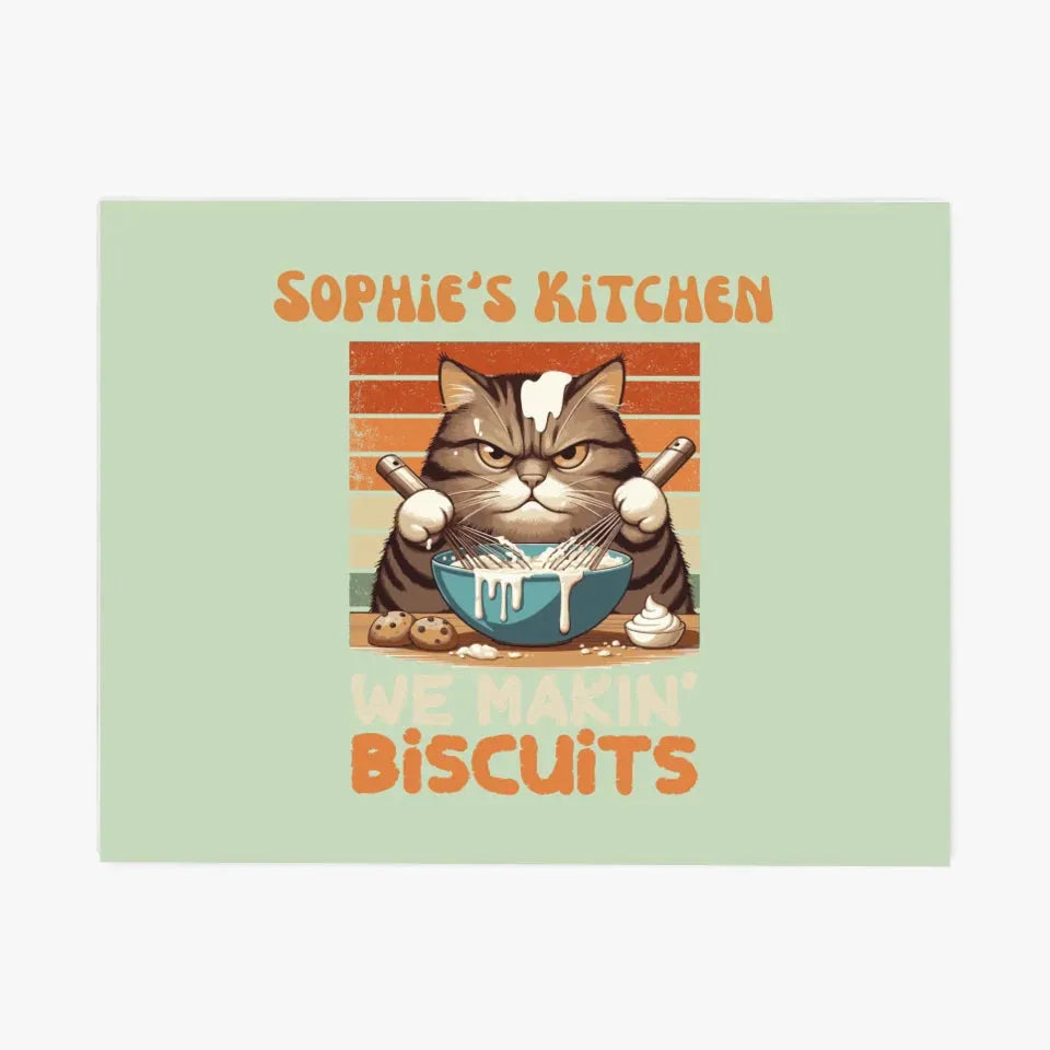 Custom Retro Graphic Kitchen Linens – ART-KLN473