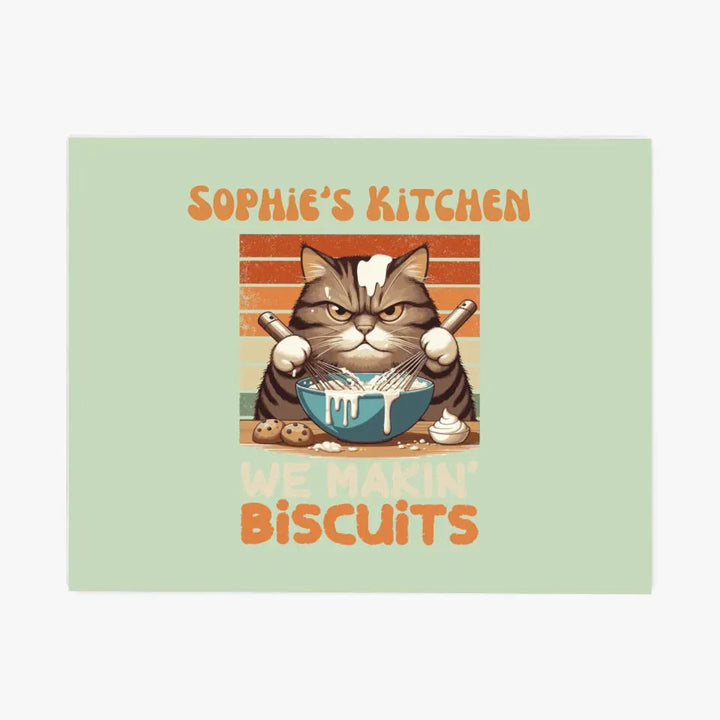Custom Retro Graphic Kitchen Linens – ART-KLN473