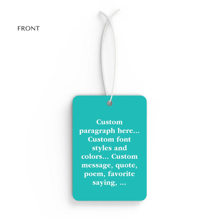 CAR AIR FRESHNER Front
