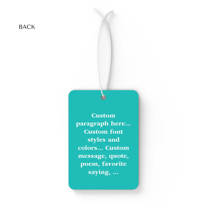 CAR AIR FRESHNER BACK
