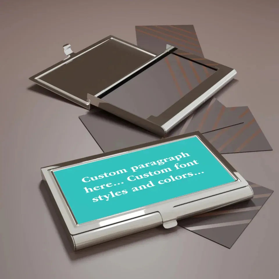 Business card holder context 2