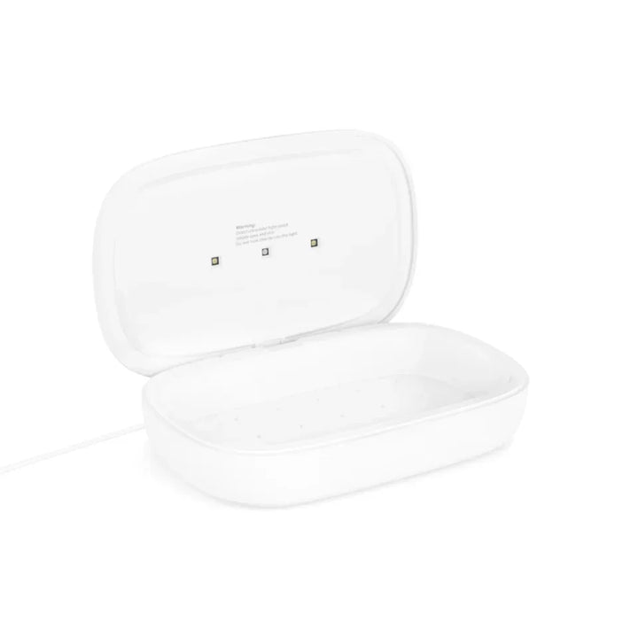 UV PHONE SANITIZER & WIRELESS CHARGING PAD OPEN