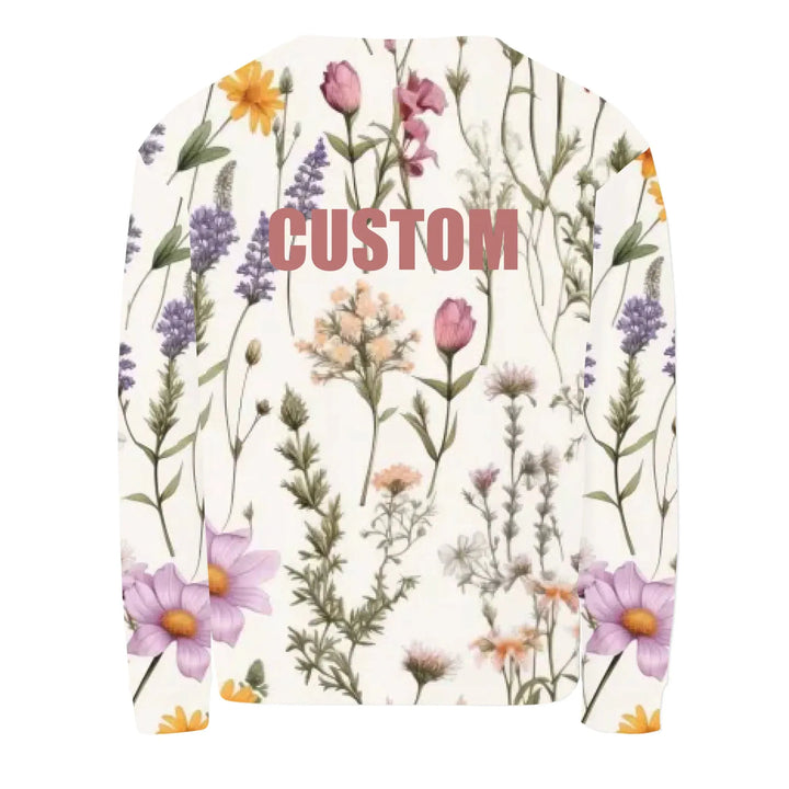 Custom Wildflowers Sweatshirt & Hoodie - ART-SWH327