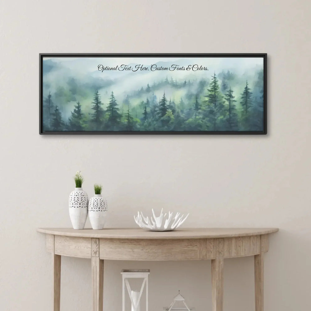 framed canvas lifestyle