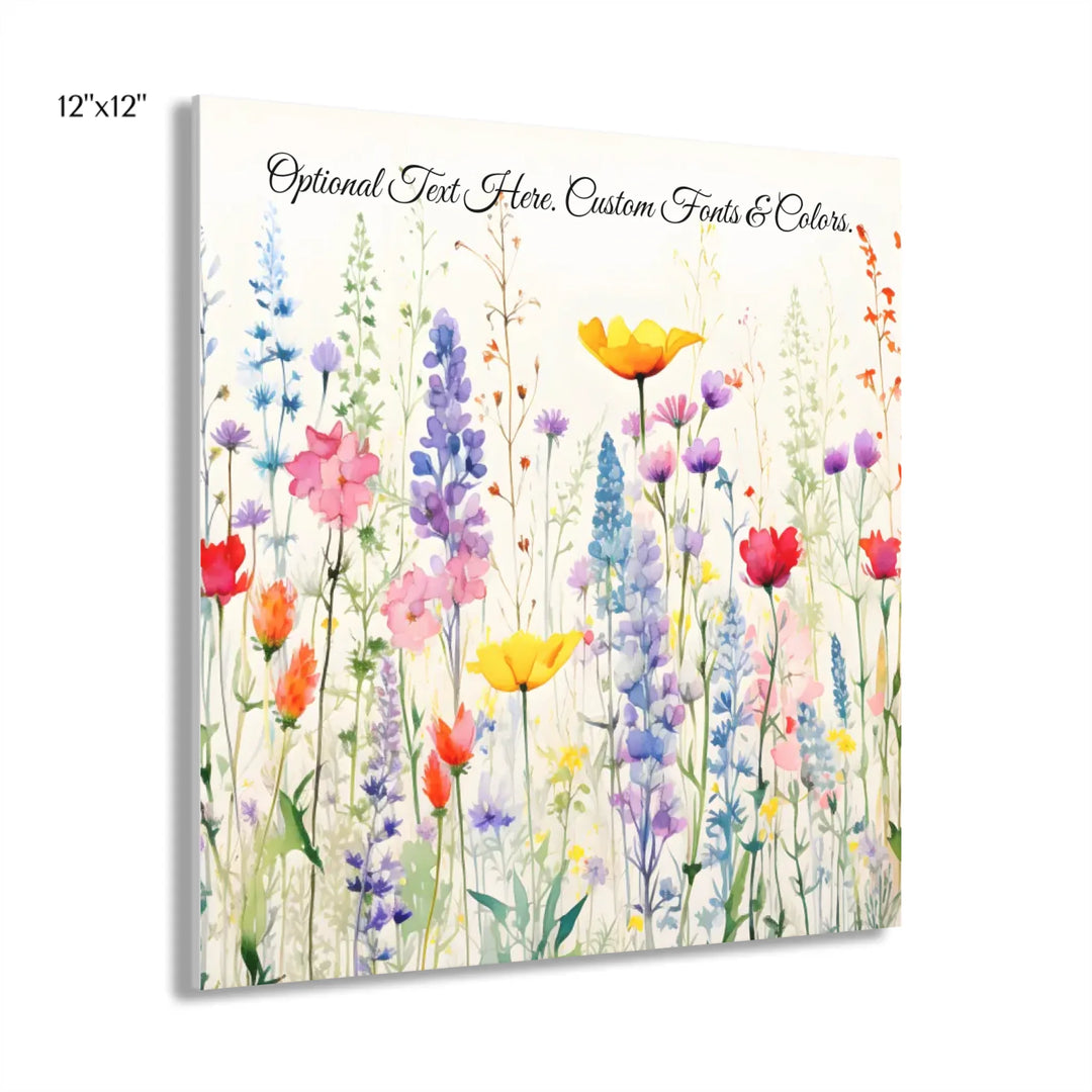 12x12 acrylic print french cleat