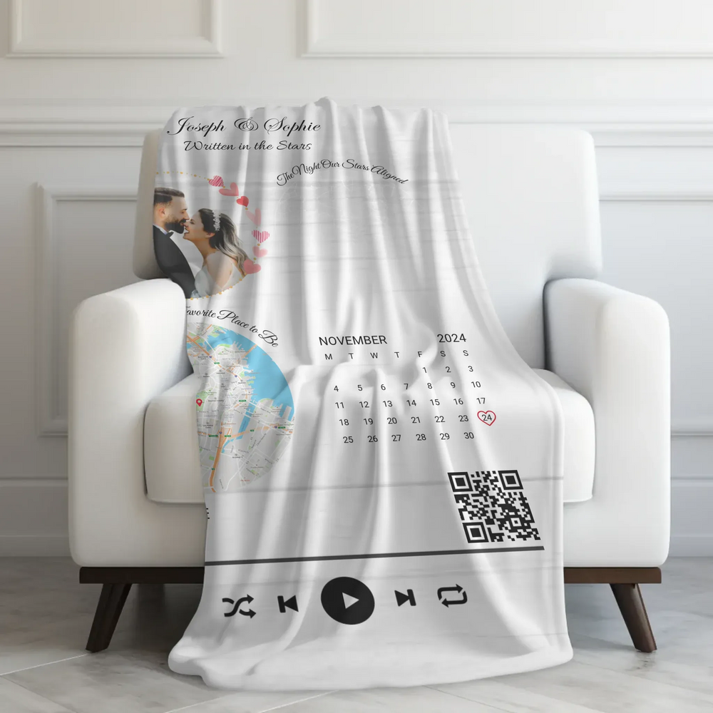 Velveteen Blanket On Couch
