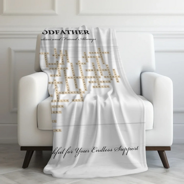 Velveteen Blanket On Couch