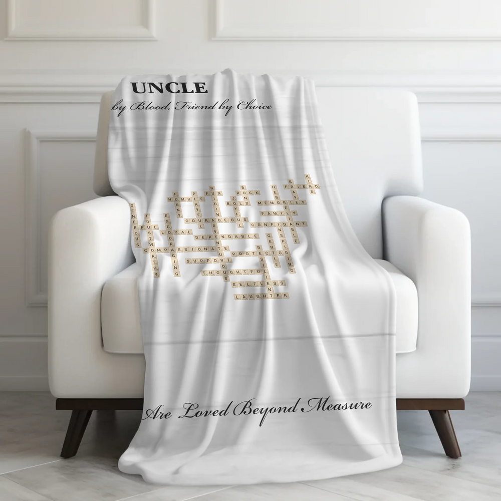 Velveteen Blanket On Couch