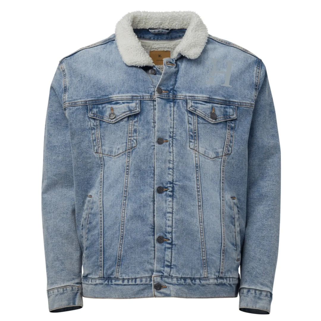 Custom Embroidered Moon Initial Jacket - ART-JKT280