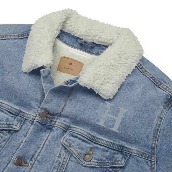 Custom Embroidered Moon Initial Jacket - ART-JKT280