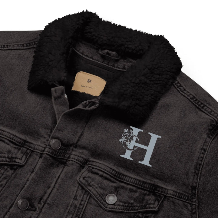 Custom Embroidered Moon Initial Jacket - ART-JKT280