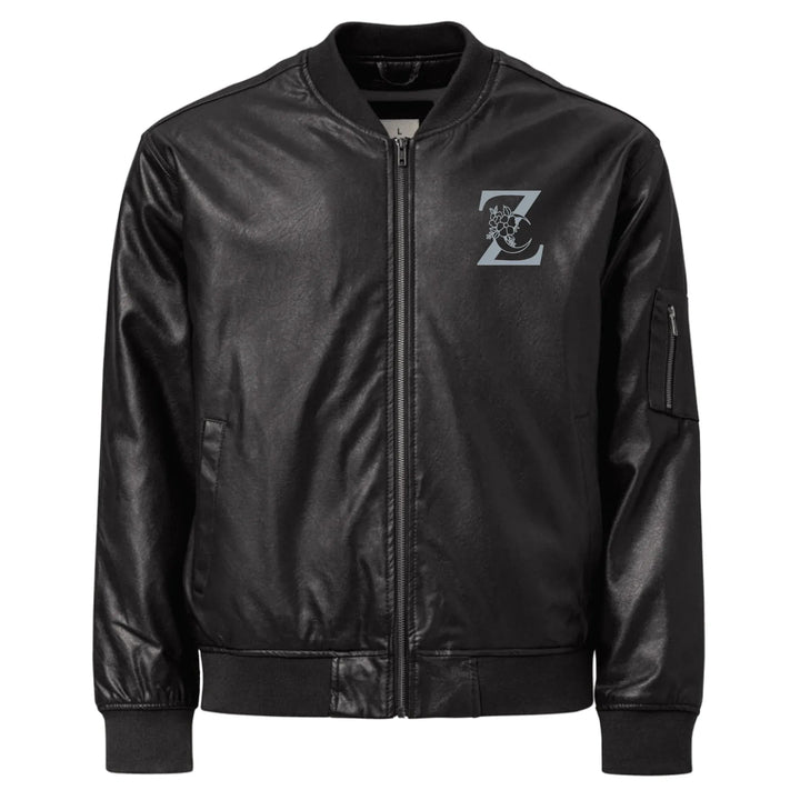 Custom Embroidered Moon Initial Jacket - ART-JKT280