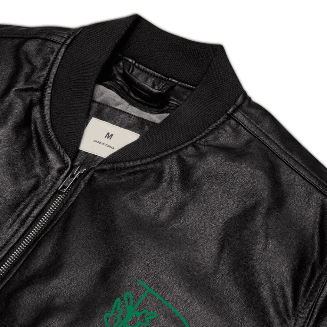 Chaqueta de jardín con margaritas bordadas personalizadas
