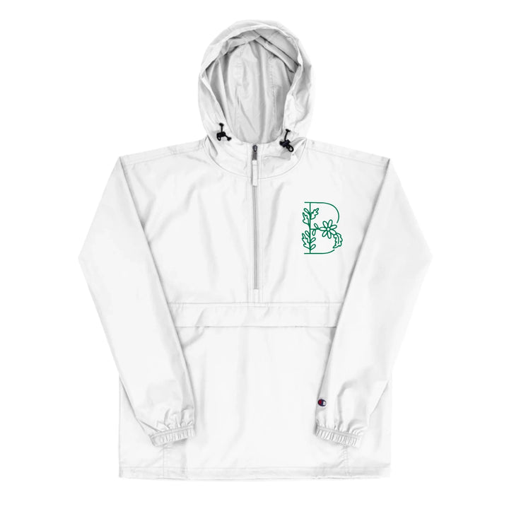 Chaqueta de jardín con margaritas bordadas personalizadas