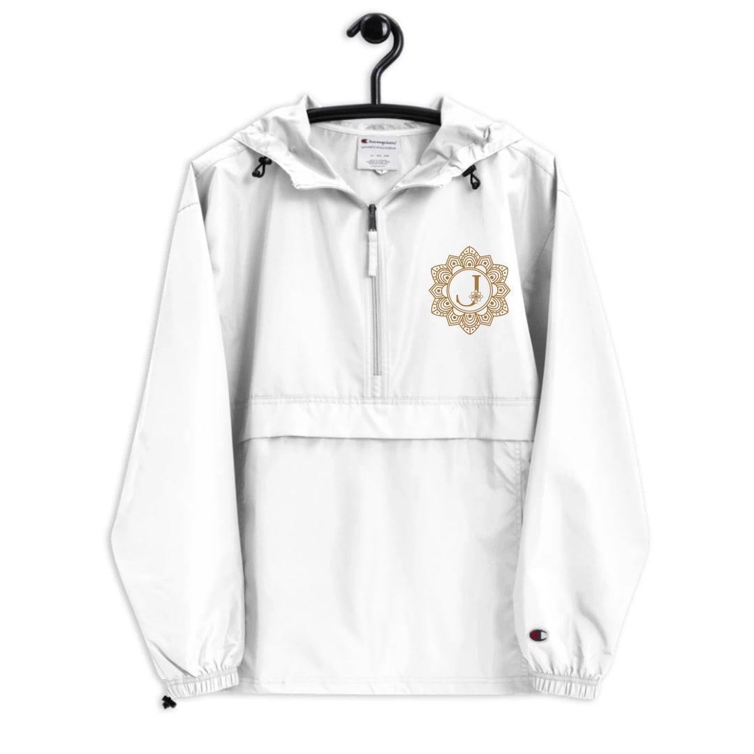 Benutzerdefinierte bestickte elegante Mandala Initial Jacke