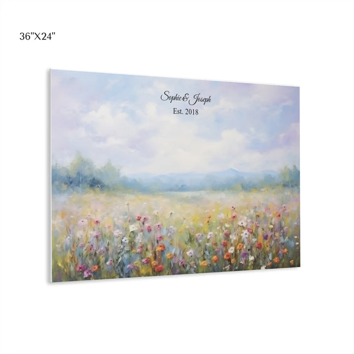 36x24 acrylic print french cleat