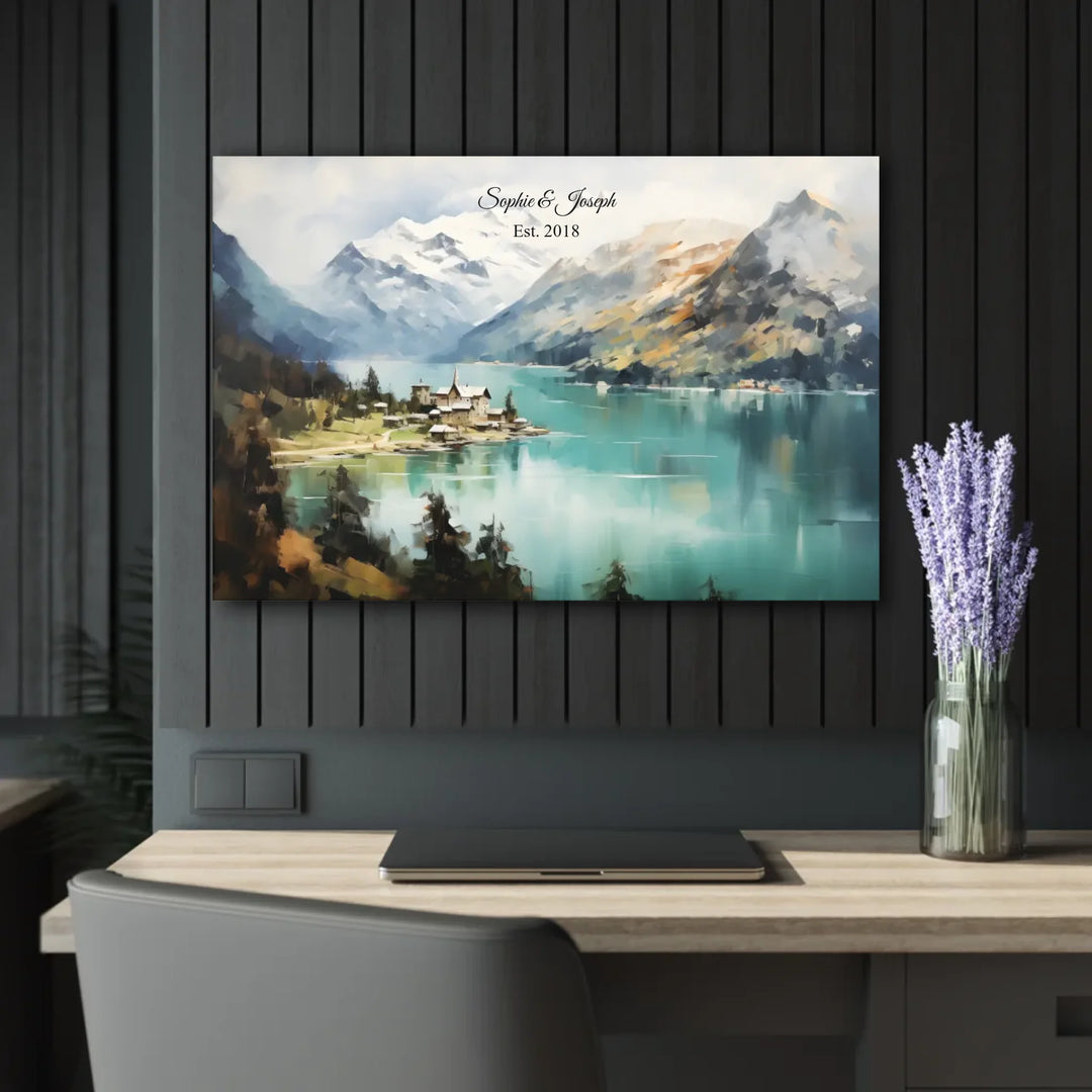 36x24 acrylic print french cleat context
