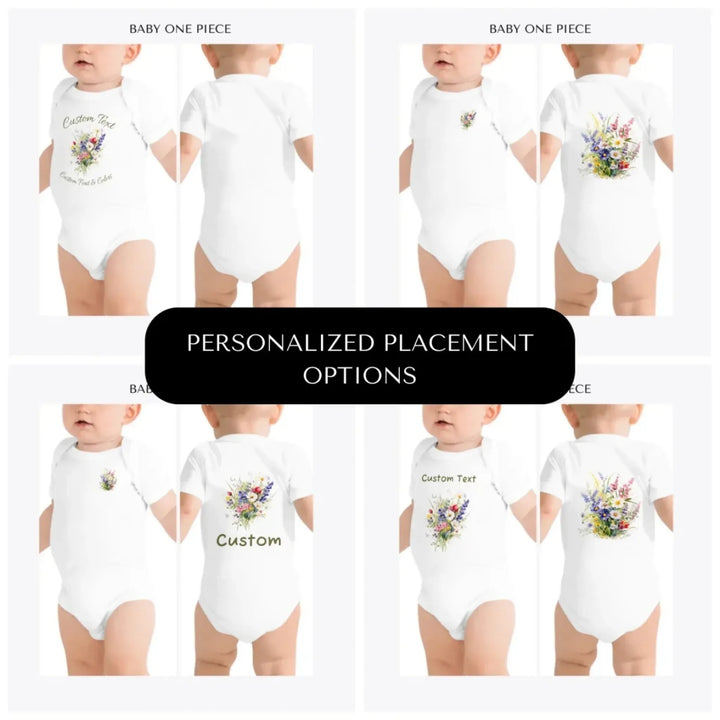 watercolor-wildflower-bouquet-custom-baby-onesie-design-placement-front-back-pocket-artfulane