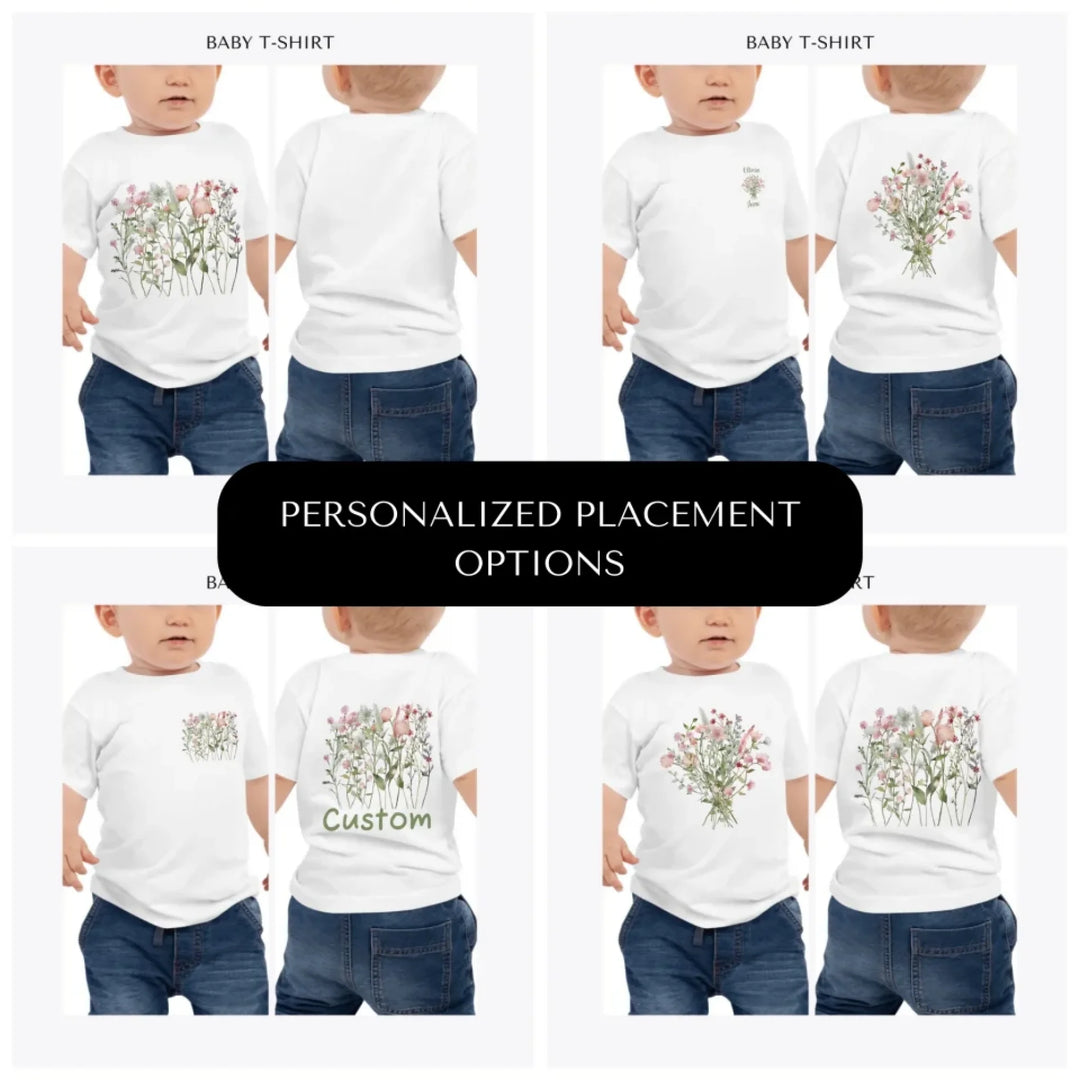 watercolor-wildflowers-custom-baby-t-shirt-design-placement-front-back-pocket-artfulane