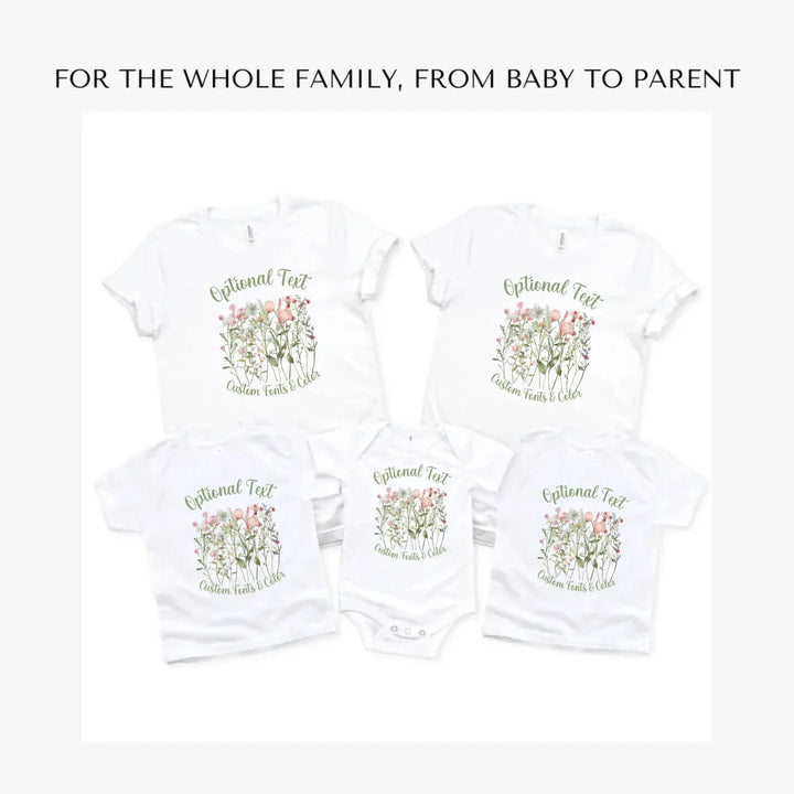 watercolor-wildflowers-custom-t-shirts-adult-youth-toddler-baby-sizes-artfulane