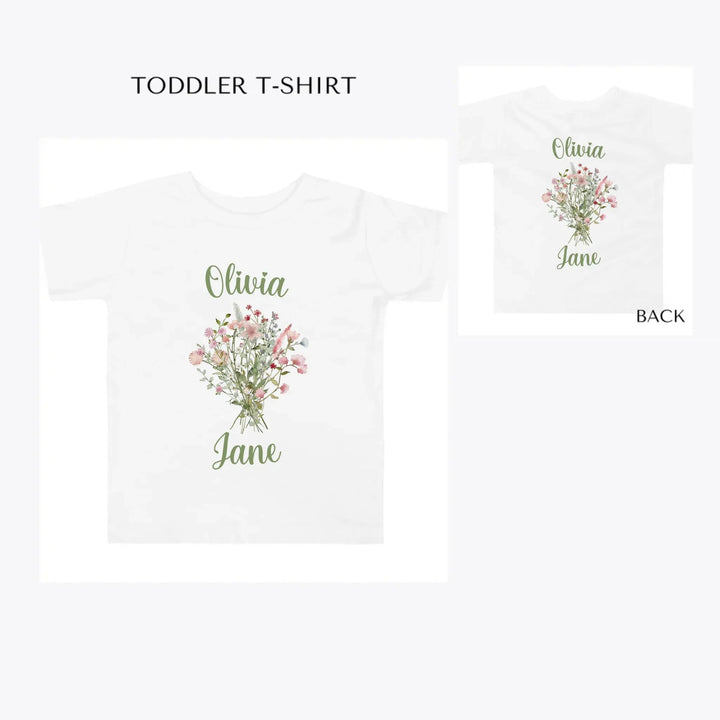 watercolor-wildflowers-toddler-custom-t-shirt-artfulane