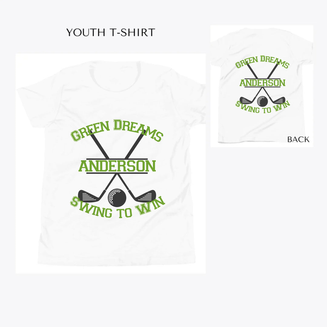 Golf-Monogram-custom-youth-t-shirt-artfulane
