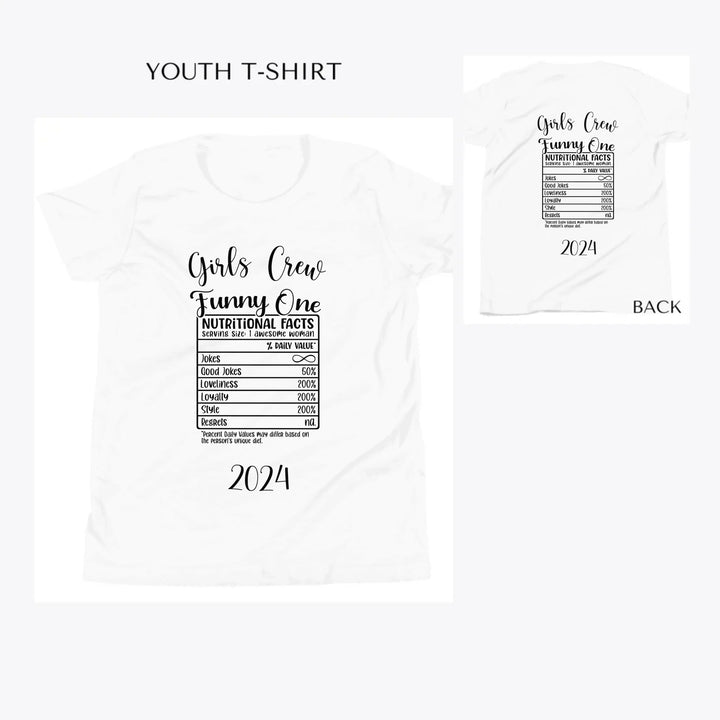 Girl-Trip-Personality-Nutrition-Facts-custom-youth-t-shirt-artfulane