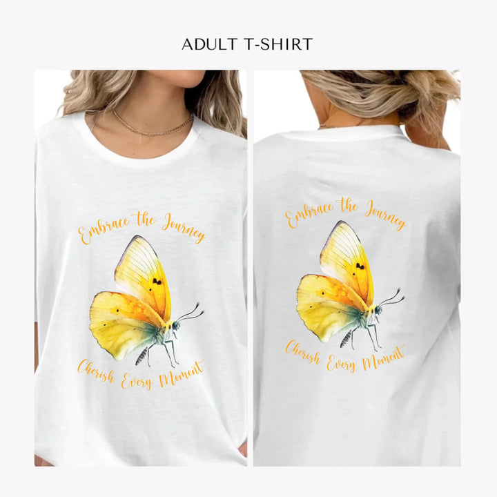 Beautiful-Watercolor-Butterflies-personalized-women-unisex-adult-t-shirt-artfulane