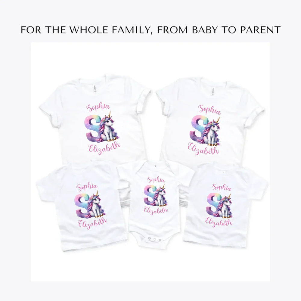Unicorn-Pastel-Initial-custom-t-shirts-adult-youth-toddler-baby-sizes-artfulane