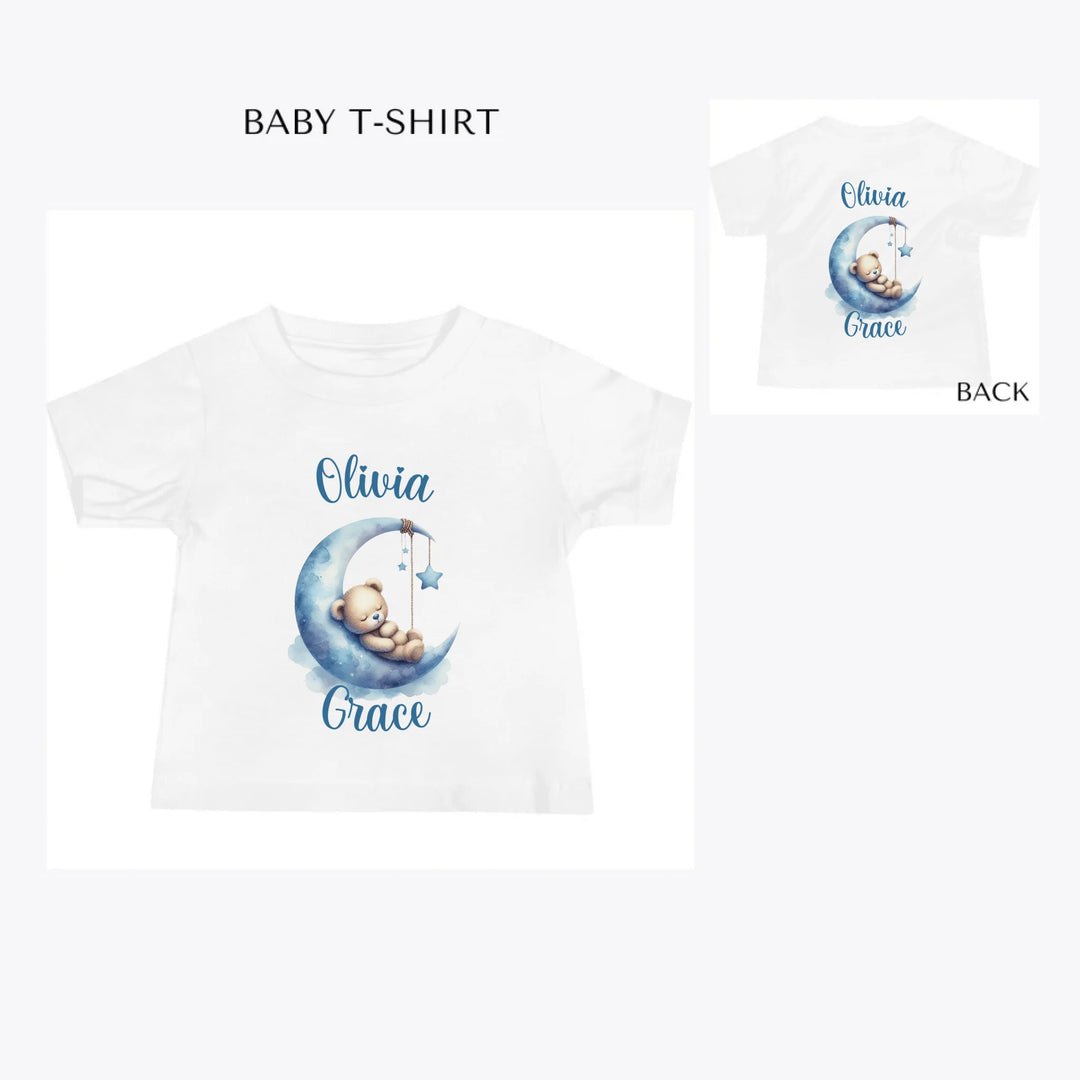 Watercolor-Teddy-Bear-Sleeping-on-Moon-custom-baby-t-shirt-artfulane