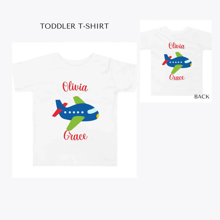 Bright-Colored-Airplanes-toddler-custom-t-shirt-artfulane