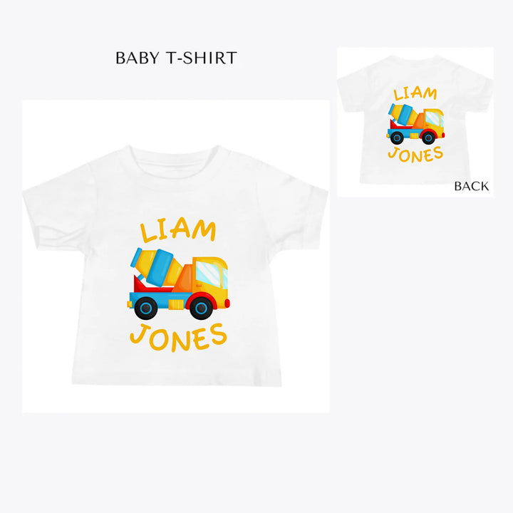 Construction-Trucks-custom-baby-t-shirt-artfulane