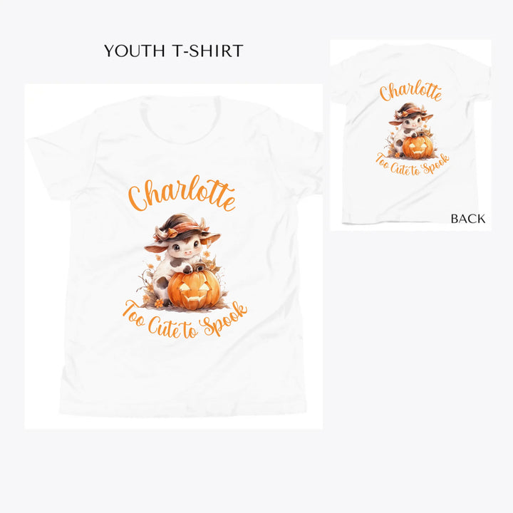 Halloween-Cows-custom-youth-t-shirt-artfulane