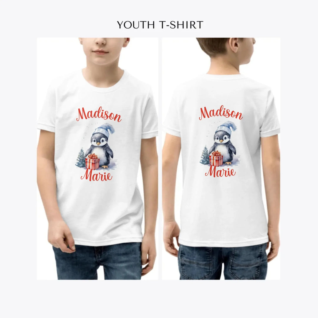 christmas-penguins-custom-youth-boy-t-shirt-artfulane