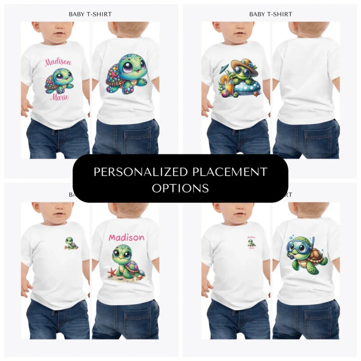 cute-summer-baby-turtles-custom-baby-t-shirt-design-placement-front-back-pocket-artfulane