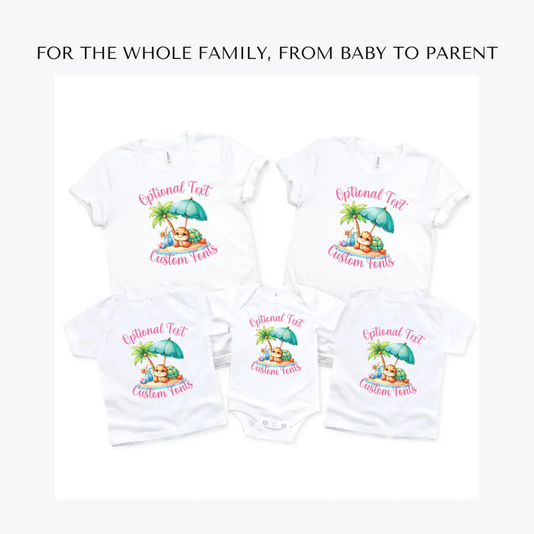 cute-summer-baby-turtles-custom-t-shirts-adult-youth-toddler-baby-sizes-artfulane