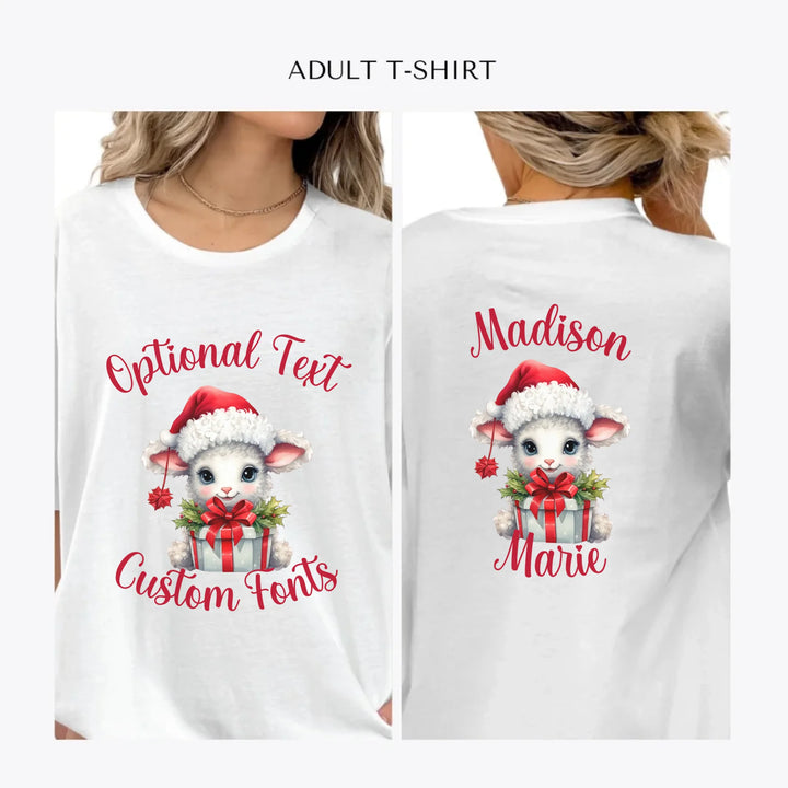 christmas-animals-personalized-women-unisex-adult-t-shirt-artfulane