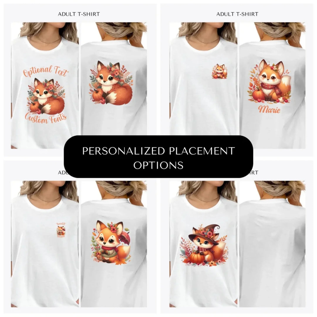 autumn-foxes-custom-adult-t-shirt-design-placement-front-back-pocket-artfulane