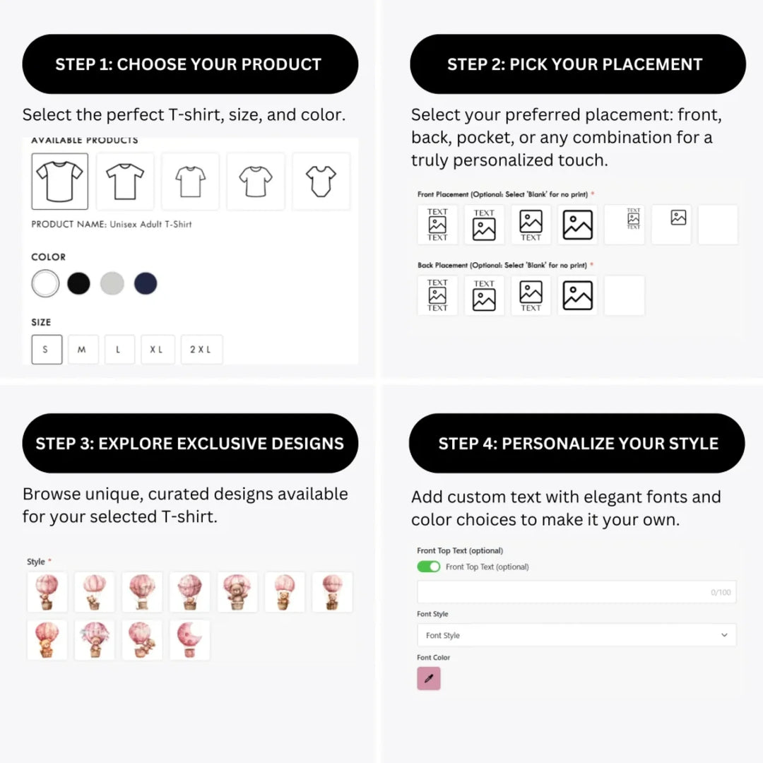 how-to-design-custom-Teddy-Bear-Hot-Air-Balloon-t-shirt-personalization-options-artfulane