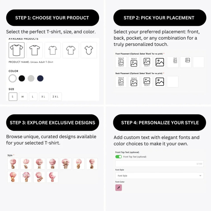how-to-design-custom-Teddy-Bear-Hot-Air-Balloon-t-shirt-personalization-options-artfulane