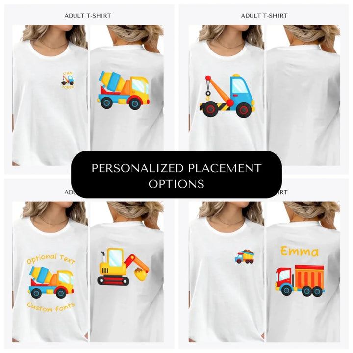 Construction-Trucks-custom-adult-t-shirt-design-placement-front-back-pocket-artfulane
