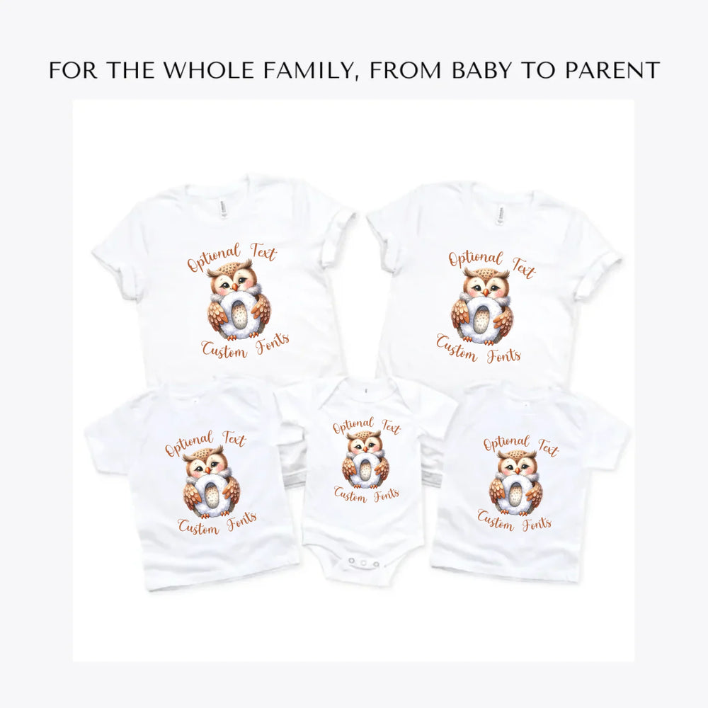 Watercolor-Animal-Letter-custom-t-shirts-adult-youth-toddler-baby-sizes-artfulane