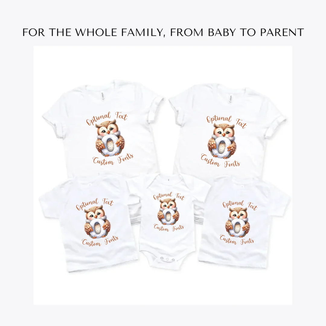 Watercolor-Animal-Letter-custom-t-shirts-adult-youth-toddler-baby-sizes-artfulane