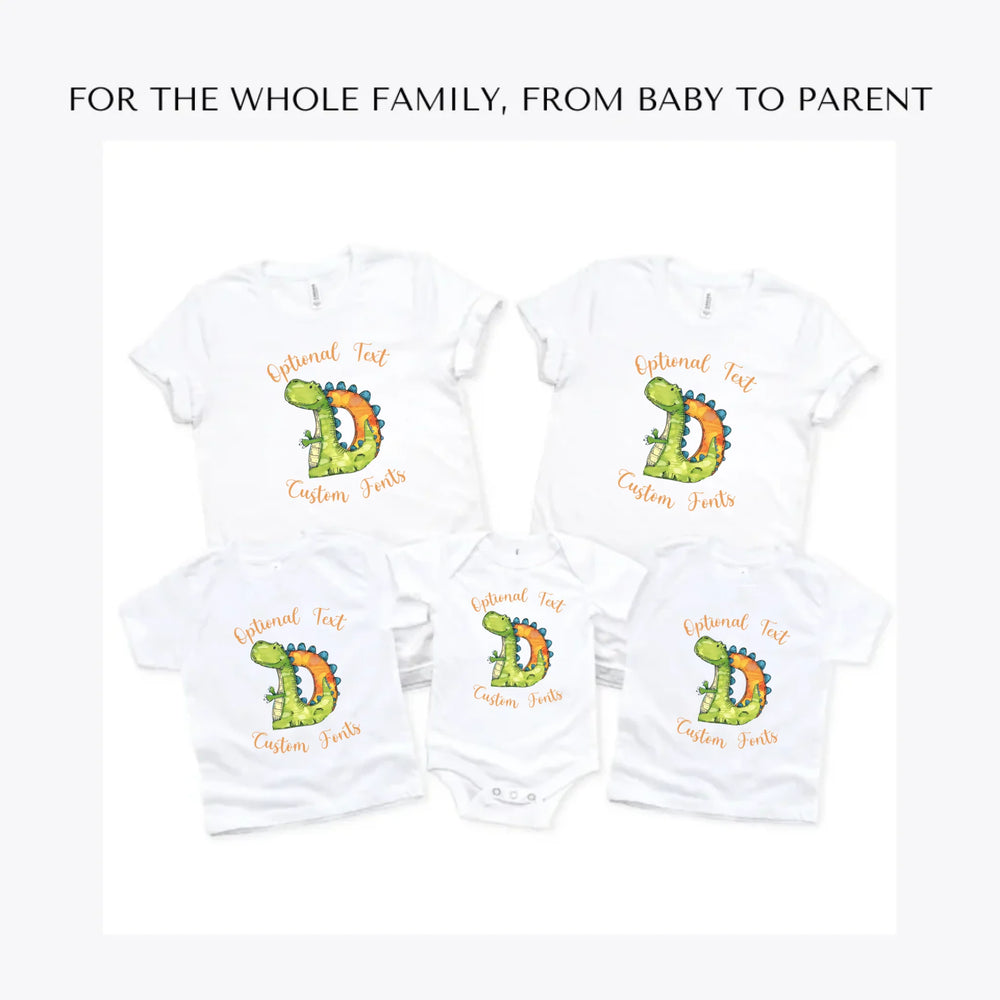 Watercolor-Animal-Shaped-Letter-custom-t-shirts-adult-youth-toddler-baby-sizes-artfulane