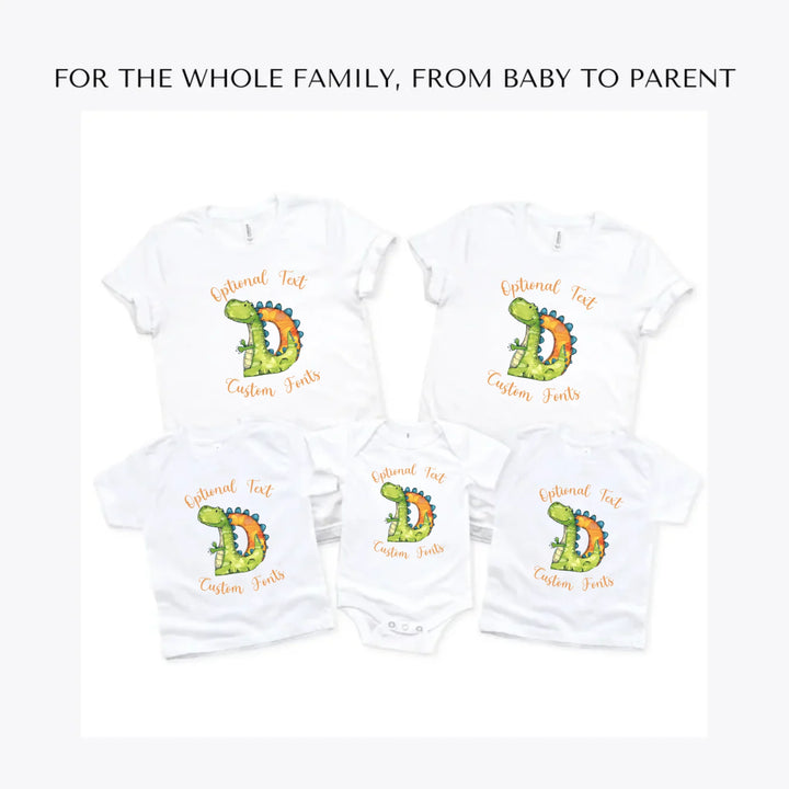 Watercolor-Animal-Shaped-Letter-custom-t-shirts-adult-youth-toddler-baby-sizes-artfulane
