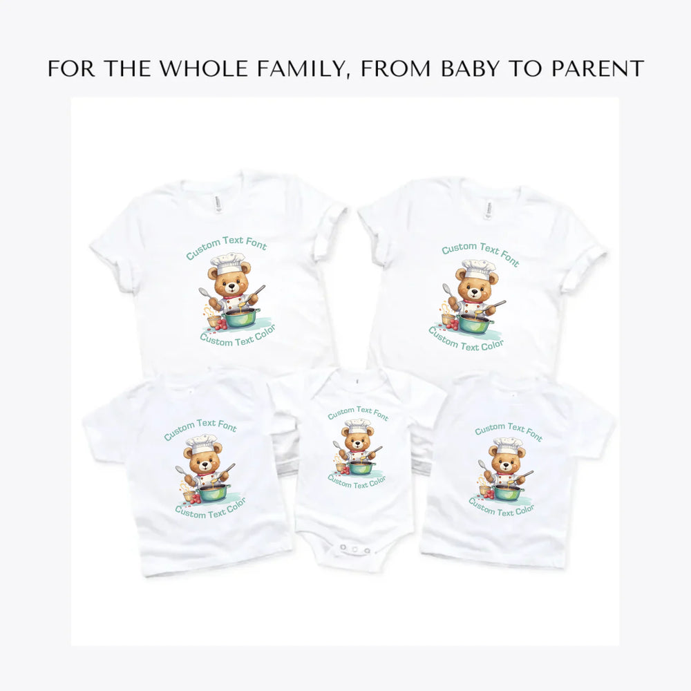 Cute-Teddy-Bear-Professions-custom-t-shirts-adult-youth-toddler-baby-sizes-artfulane