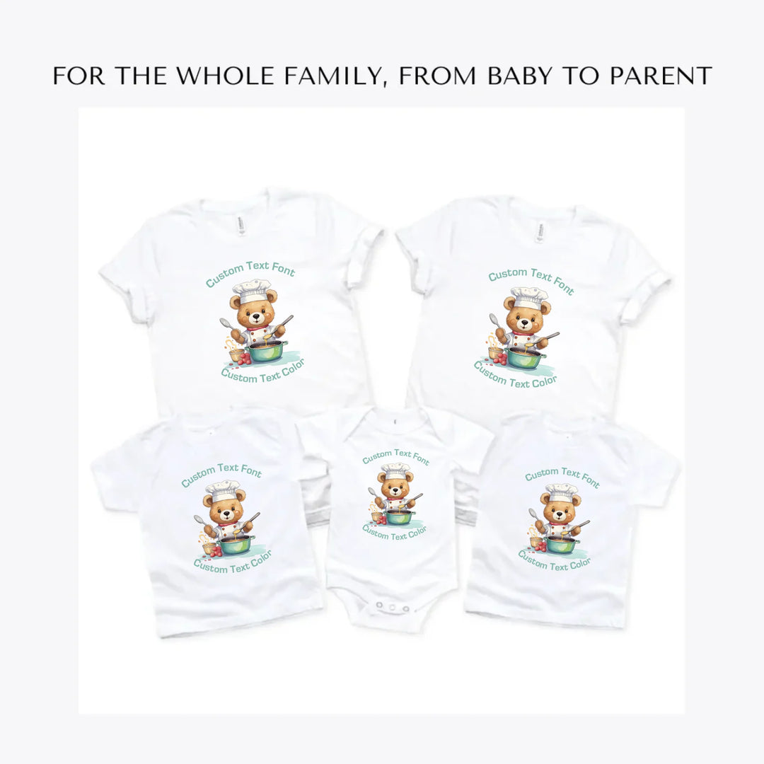 Cute-Teddy-Bear-Professions-custom-t-shirts-adult-youth-toddler-baby-sizes-artfulane